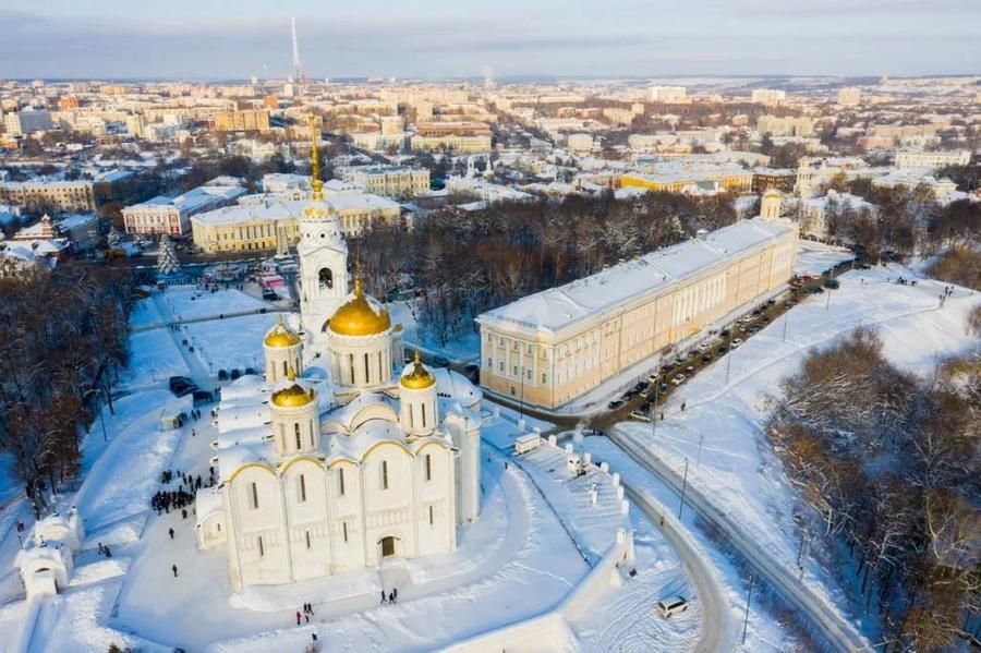 Автобус| Новогодние огни белокаменной Руси: Владимир, Суздаль, Юрьев‑Польский, Переславль‑Залесский из Москвы