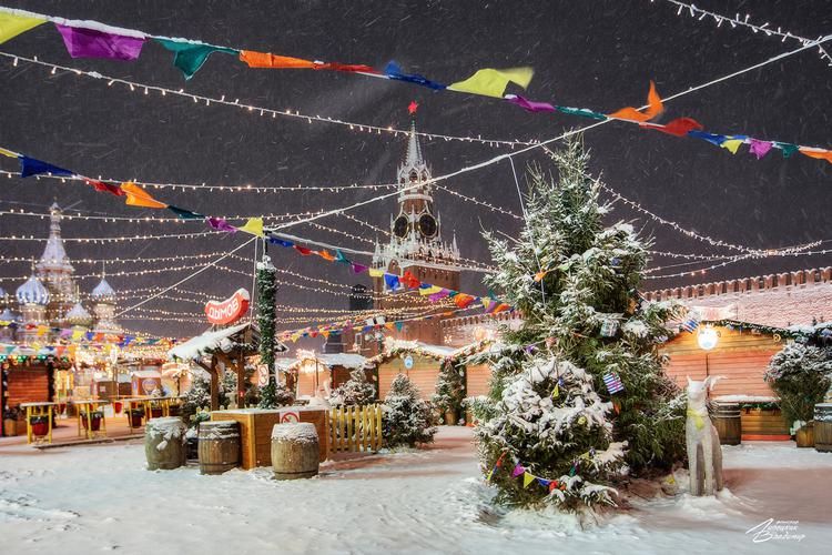Автобус| Москва в новогодних огнях из Нижнего Новгорода