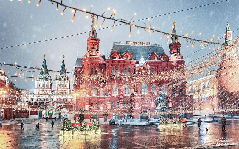 Автобус| Москва под снежные сказки из Казани