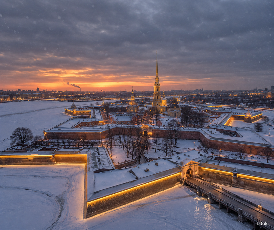 Петербург в новогоднем сиянии 3 дня